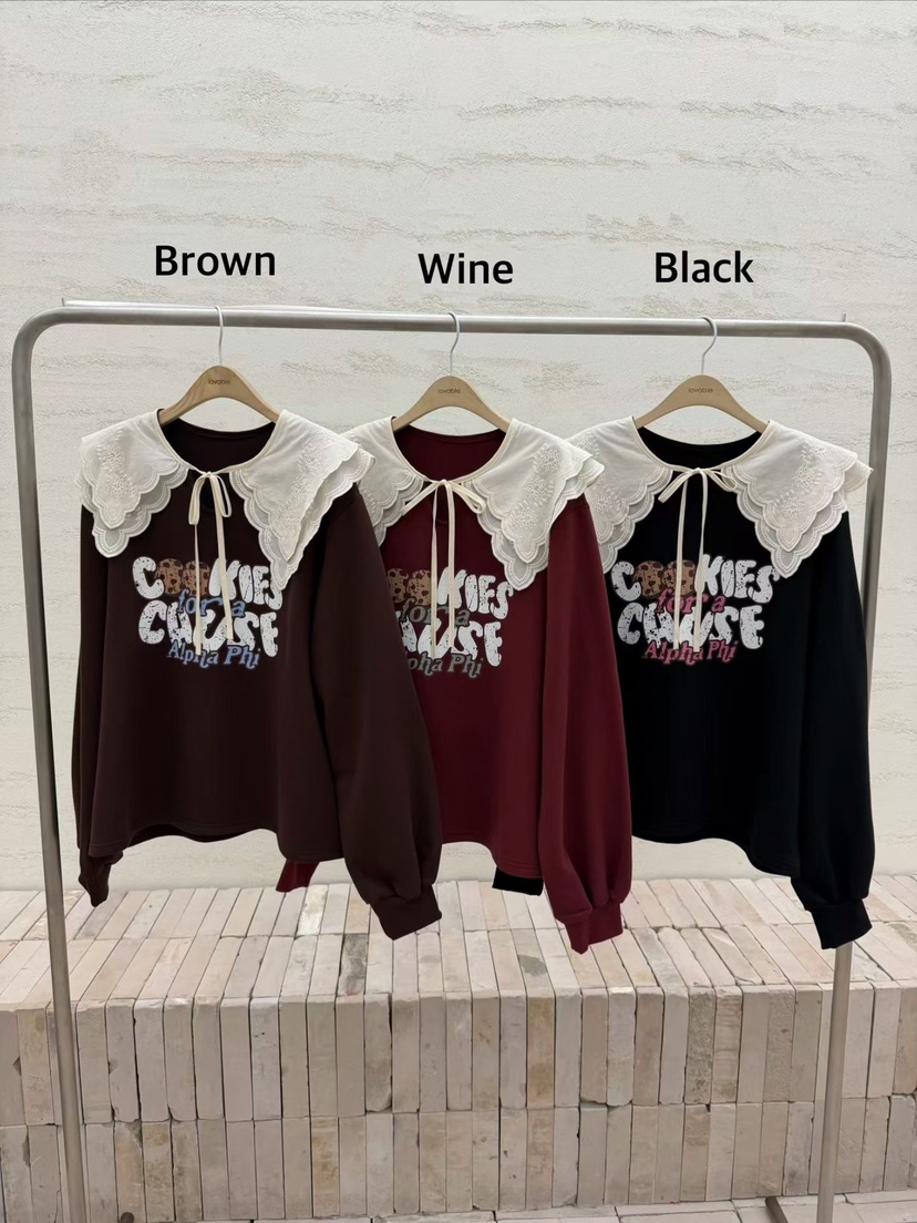 LOVABLE韓國直郵㊣女士新款25秋冬時尚推薦熱賣職業休閑衛衣LOVABLE衛衣