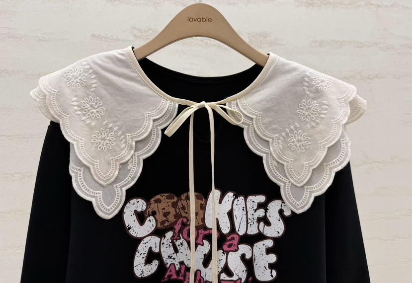 LOVABLE韓國直郵㊣女士新款25秋冬時尚推薦熱賣職業休閑衛衣LOVABLE衛衣