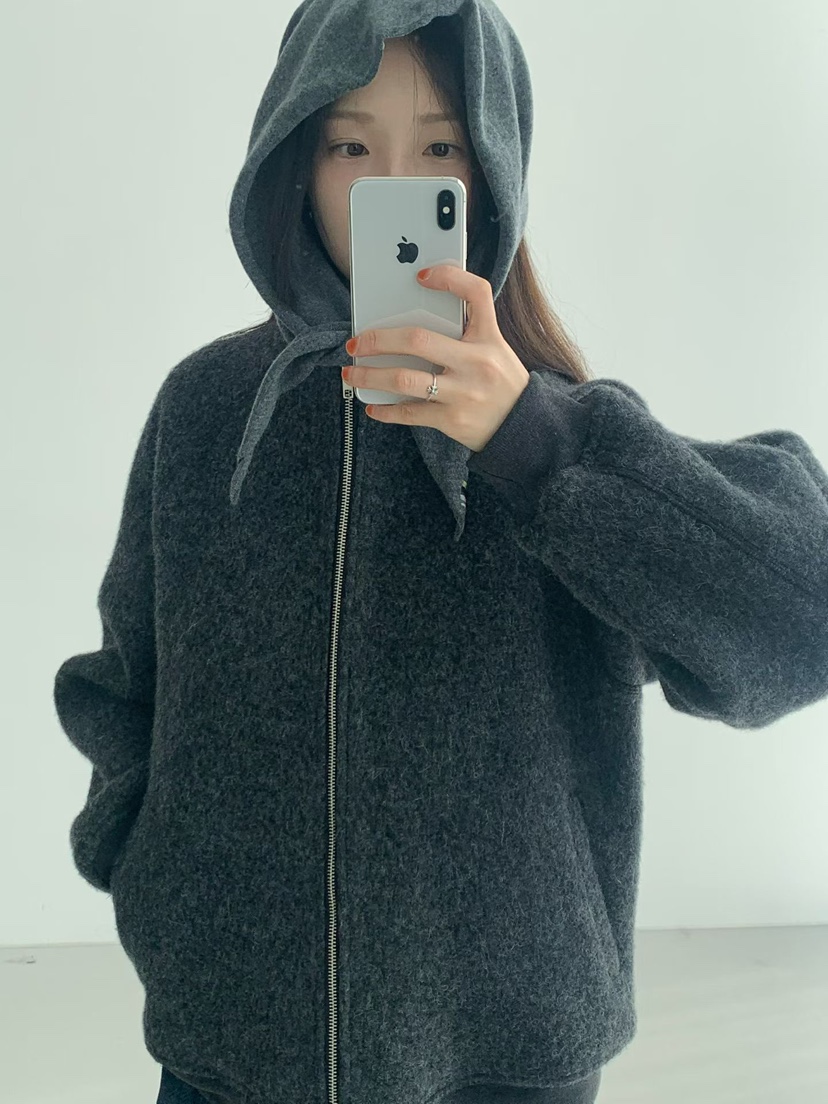 TAF韓國代購㊣女士新款熱賣人氣推薦時尚休閑職業25秋冬夾克拉鏈TAF夾克