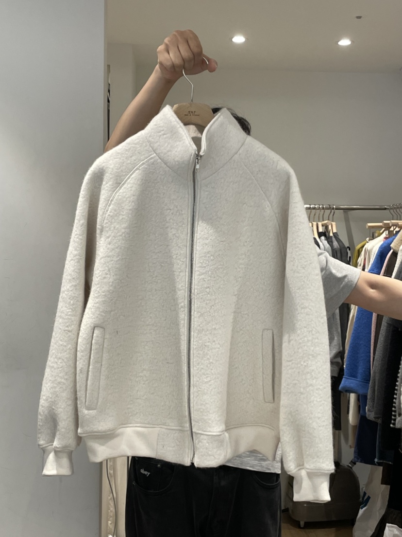 TAF韓國代購㊣女士新款熱賣人氣推薦時尚休閑職業25秋冬夾克拉鏈TAF夾克圖色1