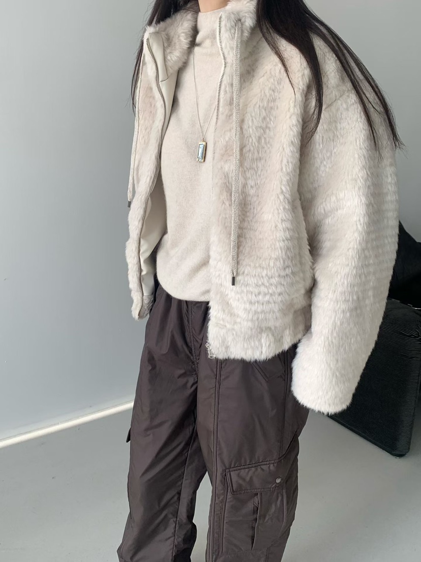 TAF韓國直郵㊣女士新品職業推薦25秋冬休閑熱賣時尚夾克拉鏈TAF夾克