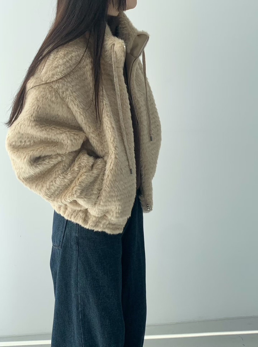 TAF韓國直郵㊣女士新品職業推薦25秋冬休閑熱賣時尚夾克拉鏈TAF夾克