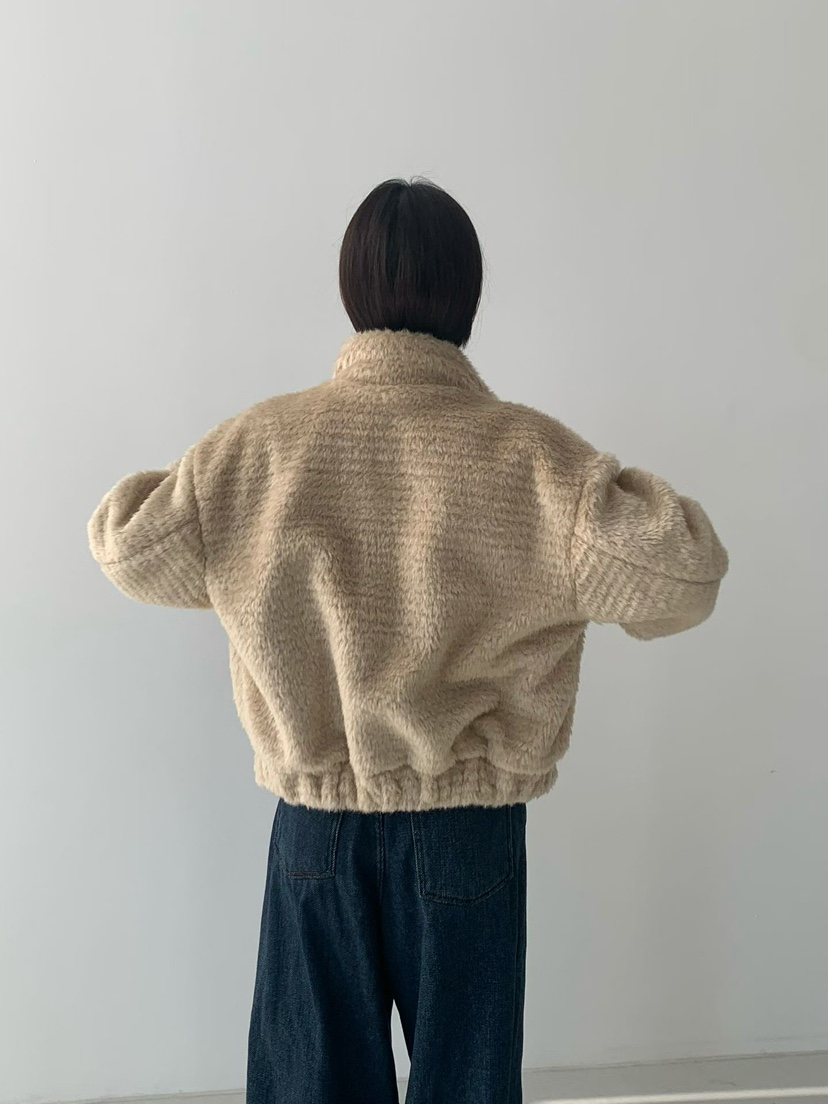 TAF韓國直郵㊣女士新品職業推薦25秋冬休閑熱賣時尚夾克拉鏈TAF夾克