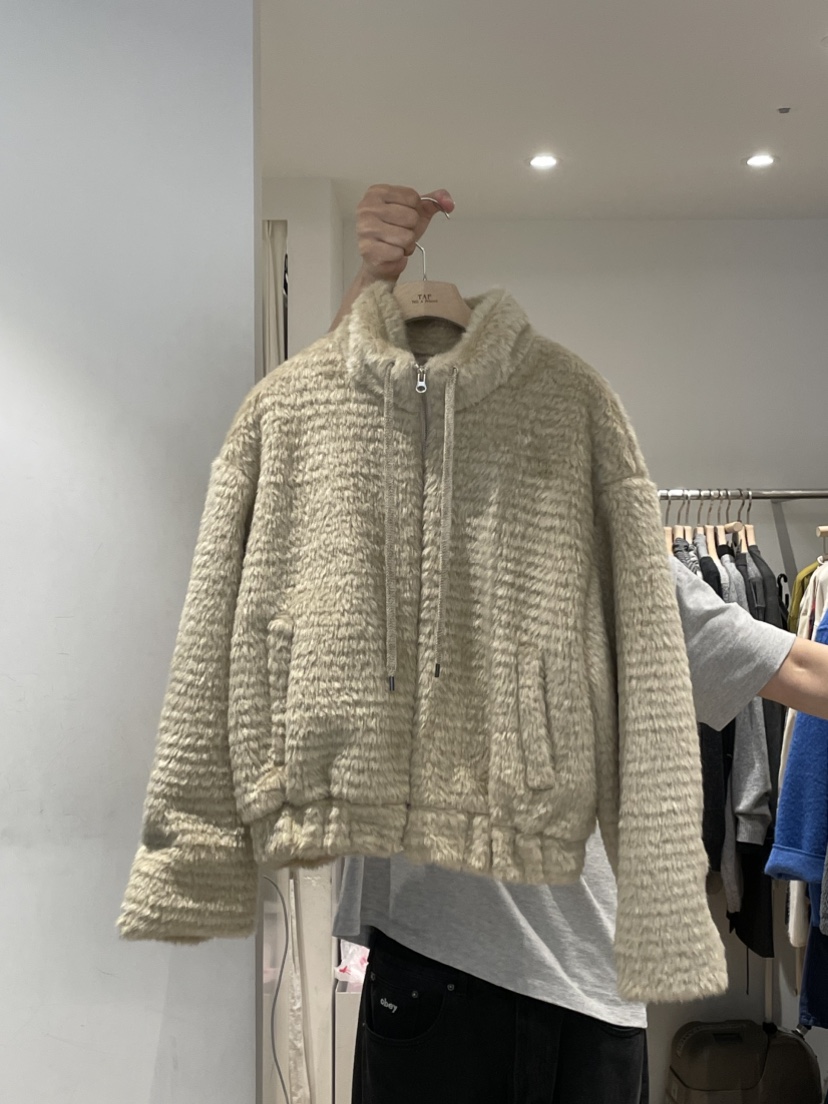 TAF韓國直郵㊣女士新品職業推薦25秋冬休閑熱賣時尚夾克拉鏈TAF夾克圖色2