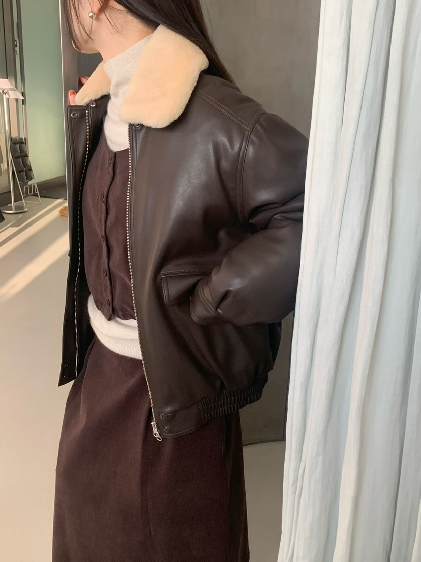 TAF東大門㊣直郵女士新款熱賣25秋冬人氣推薦休閑時尚職業夾克TAF夾克