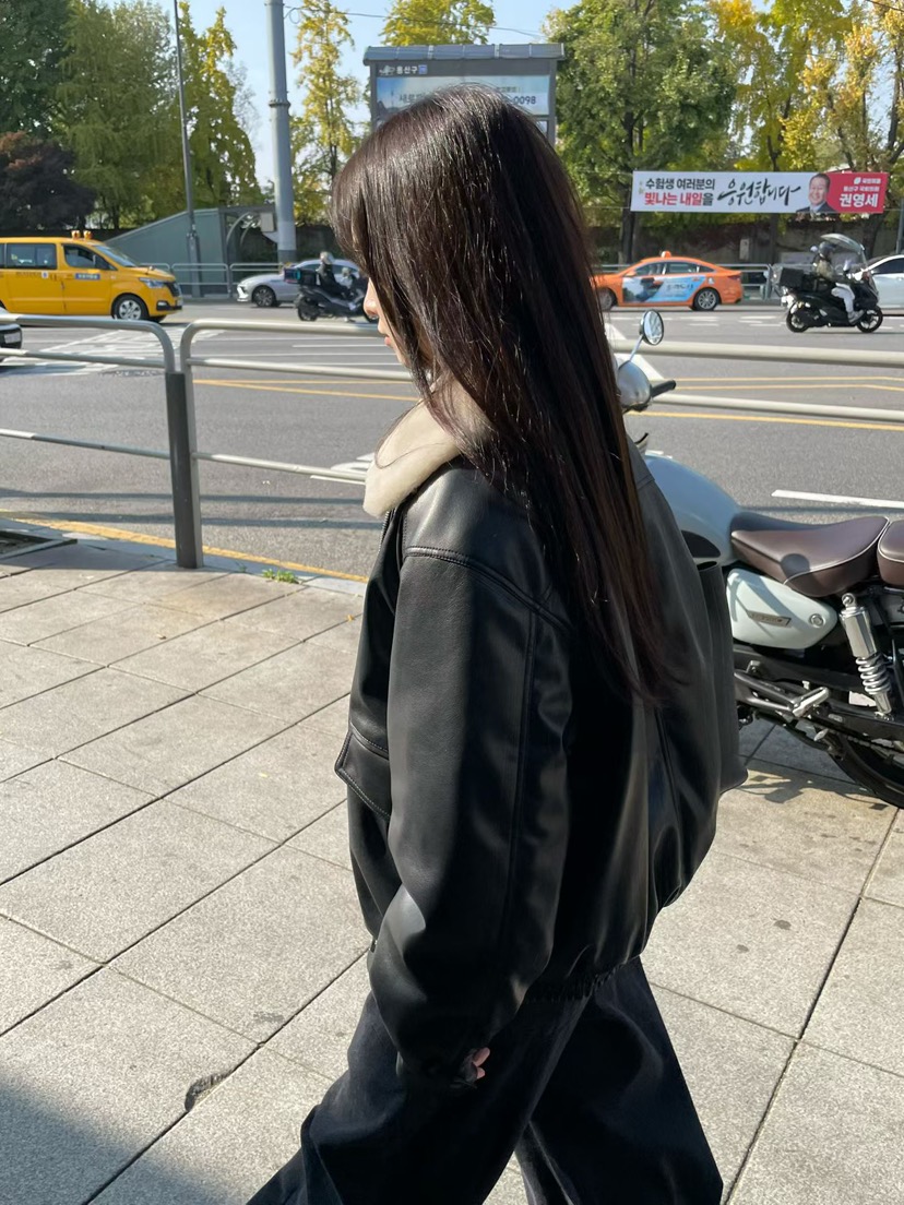 TAF東大門㊣直郵女士新款熱賣25秋冬人氣推薦休閑時尚職業夾克TAF夾克