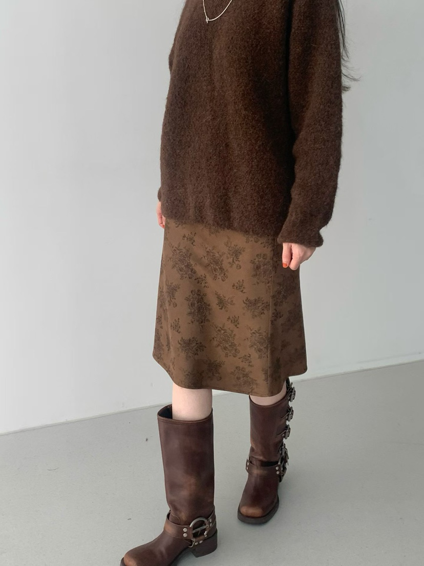 TAF東大門㊣實拍女士新款休閑25秋冬人氣時尚推薦半身裙中短裙TAF半身裙/中短裙