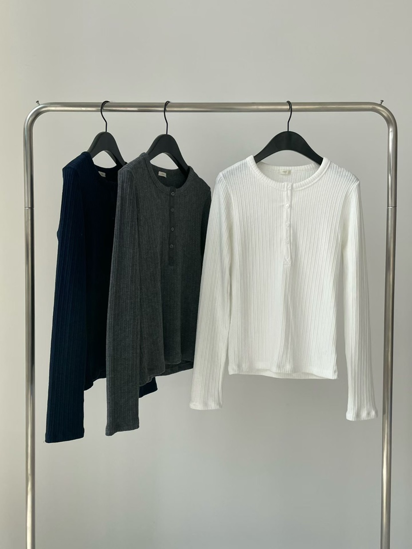 TAF韓國代購㊣女裝新品休閑人氣推薦熱賣25秋冬職業長袖T恤TAF長袖T恤