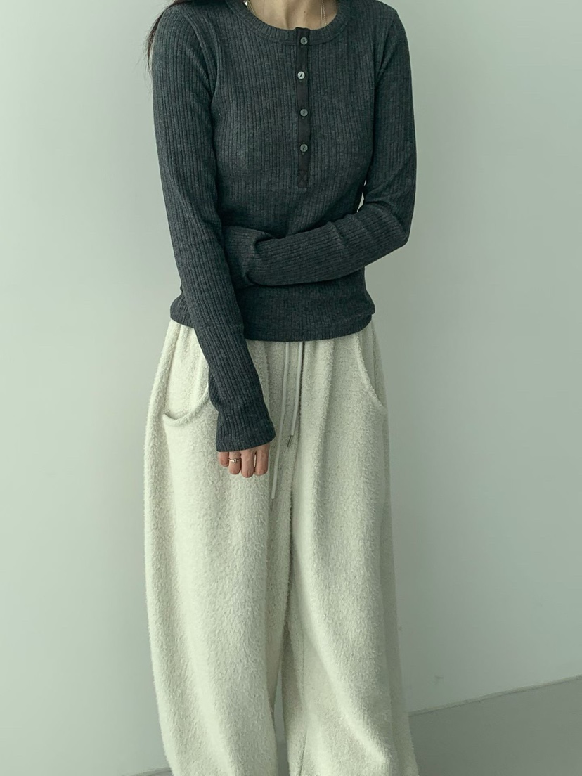 TAF韓國代購㊣女裝新品休閑人氣推薦熱賣25秋冬職業長袖T恤TAF長袖T恤