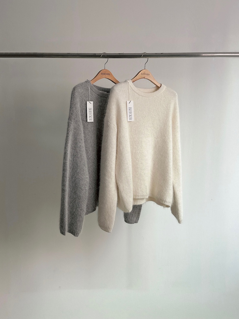 BLEECKER東大門㊣代購女士新款25秋冬推薦時尚針織衫安哥拉BLEECKER針織衫