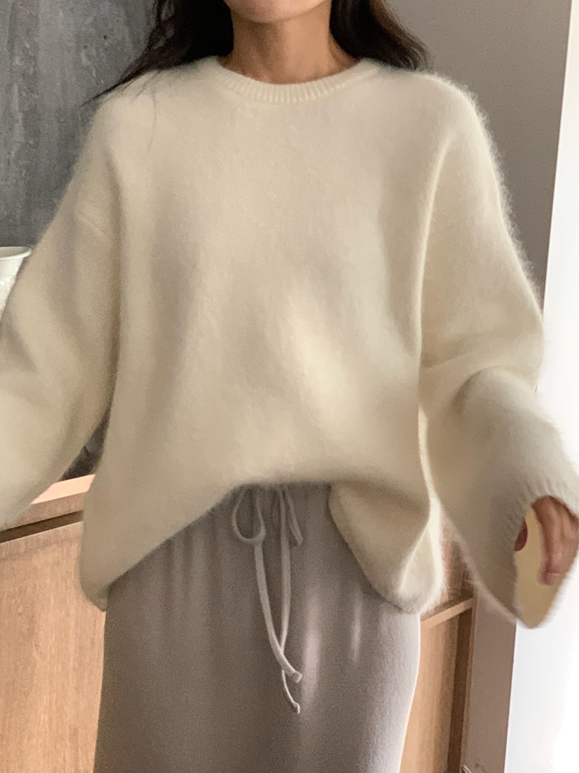 BLEECKER東大門㊣代購女士新款25秋冬推薦時尚針織衫安哥拉BLEECKER針織衫