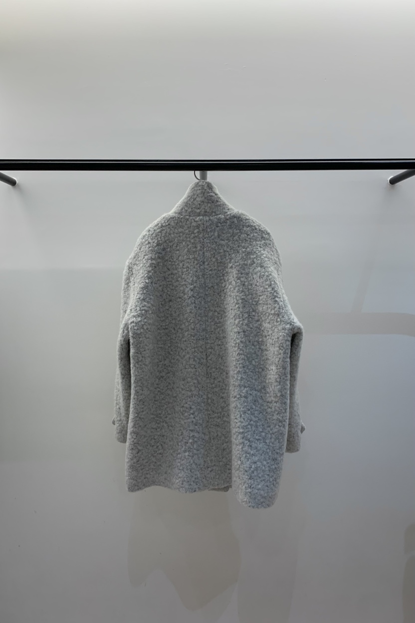 LA CREME東大門㊣代購女士新品人氣時尚熱賣25秋冬中長款大衣LA CREME中長款大衣