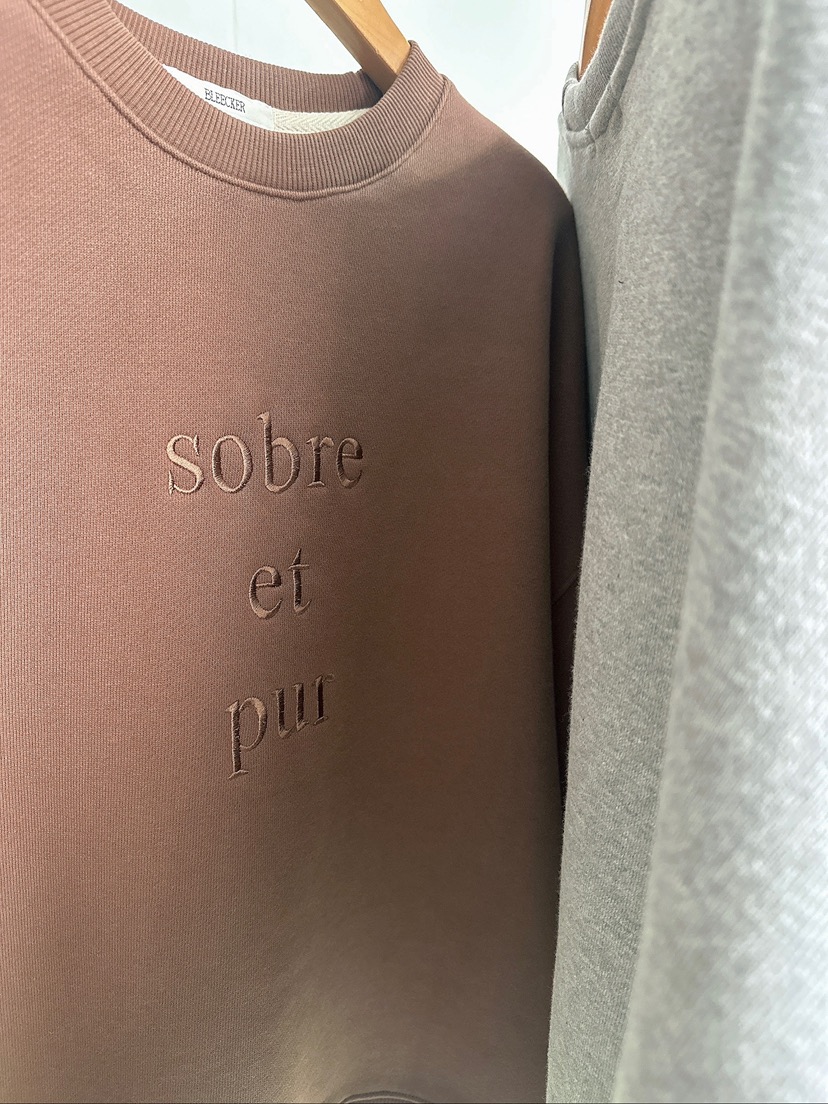 BLEECKER韓國直郵㊣女士新品時尚熱賣25秋冬人氣休閑職業衛衣BLEECKER衛衣