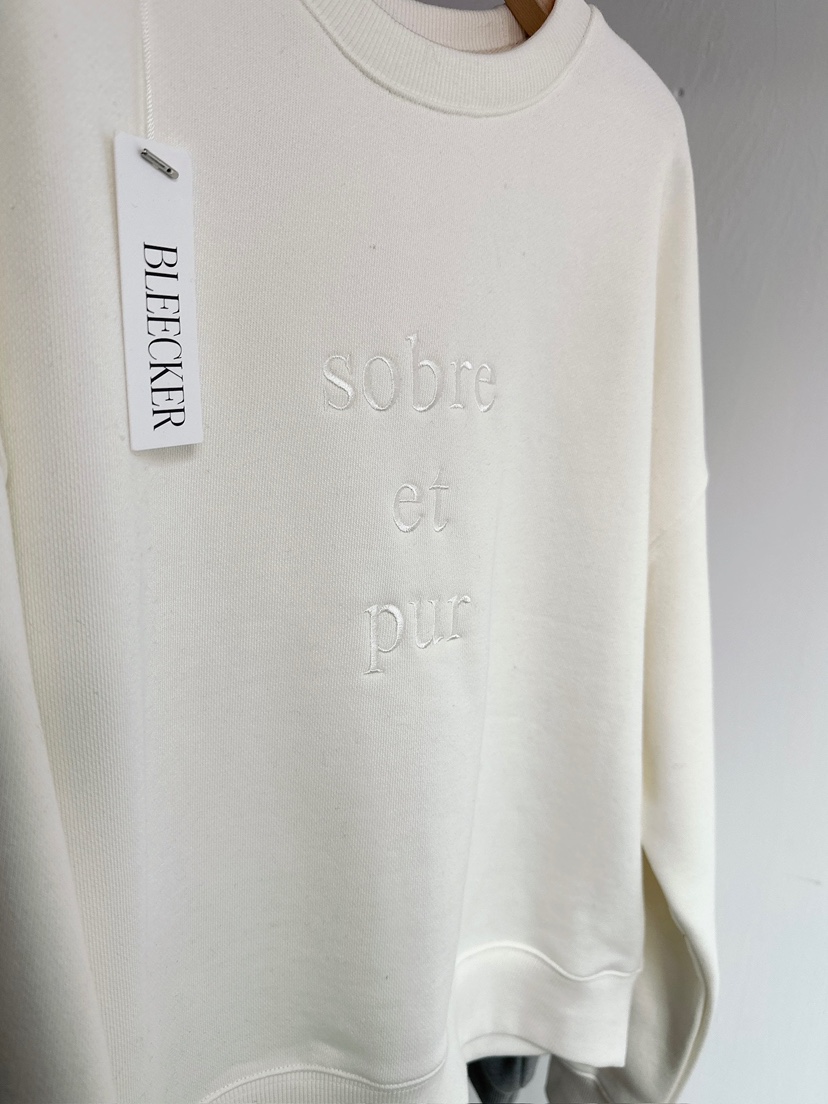 BLEECKER韓國直郵㊣女士新品時尚熱賣25秋冬人氣休閑職業衛衣BLEECKER衛衣