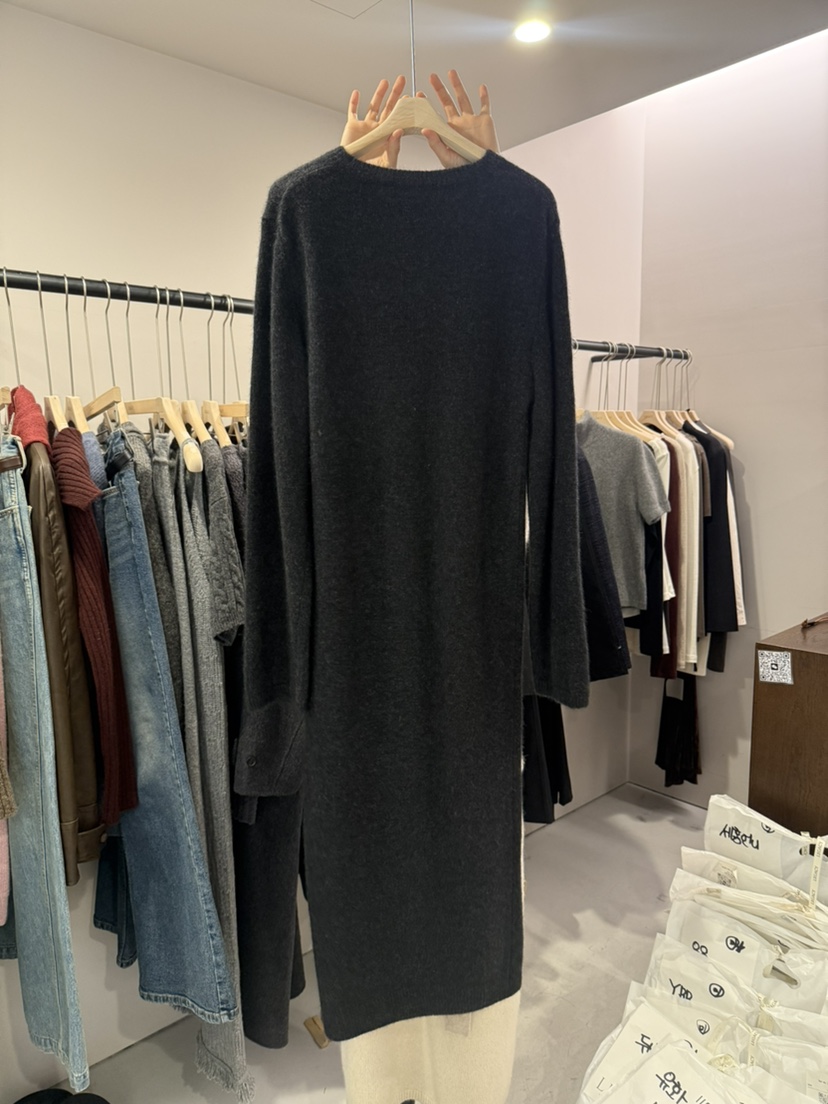 LEGACY韓國代購㊣女裝新款職業熱賣25秋冬人氣推薦連衣裙浣熊LEGACY連衣裙