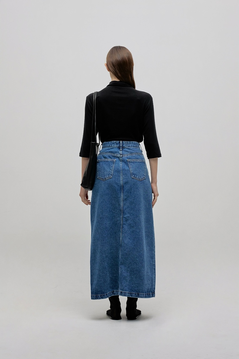 A Flan東大門㊣直郵女裝新款熱賣職業休閑推薦時尚25秋冬長裙AFN/FLAN EDITION長裙