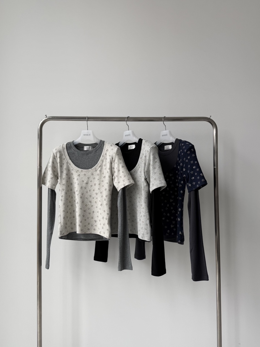 MINIMUZE韓國直郵㊣女裝新款職業推薦時尚人氣熱賣25秋冬長袖T恤MINIMUZE長袖T恤