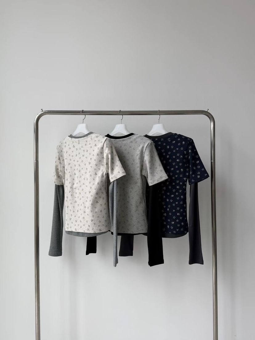 MINIMUZE韓國直郵㊣女裝新款職業推薦時尚人氣熱賣25秋冬長袖T恤MINIMUZE長袖T恤