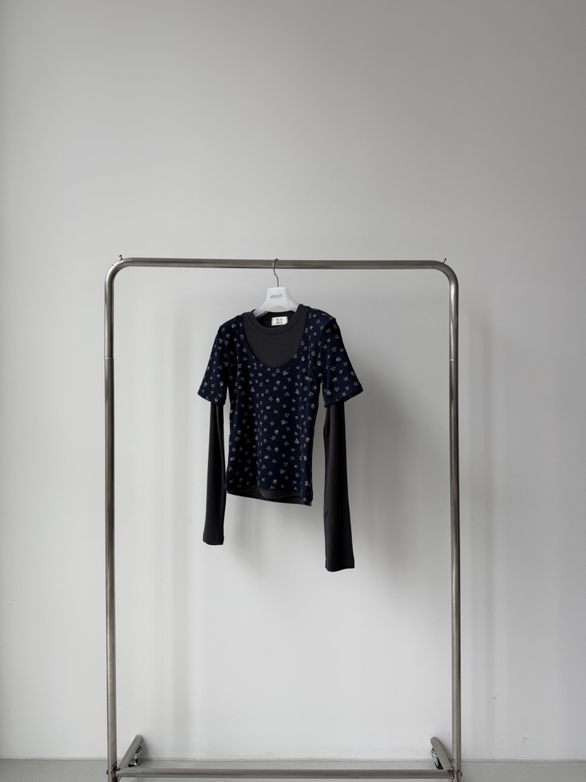 MINIMUZE韓國直郵㊣女裝新款職業推薦時尚人氣熱賣25秋冬長袖T恤MINIMUZE長袖T恤圖色3