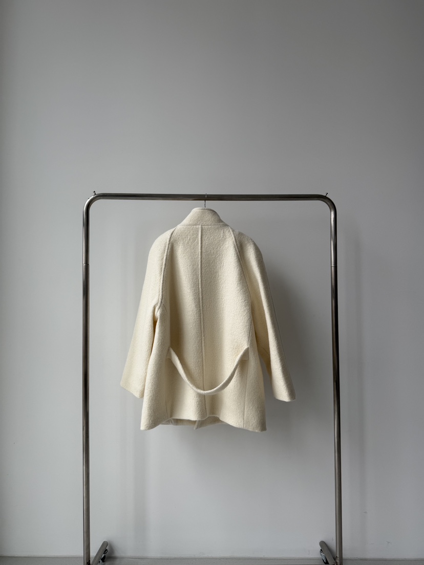 MINIMUZE韓國代購㊣女裝新品熱賣推薦職業中長款大衣雙排扣MINIMUZE中長款大衣