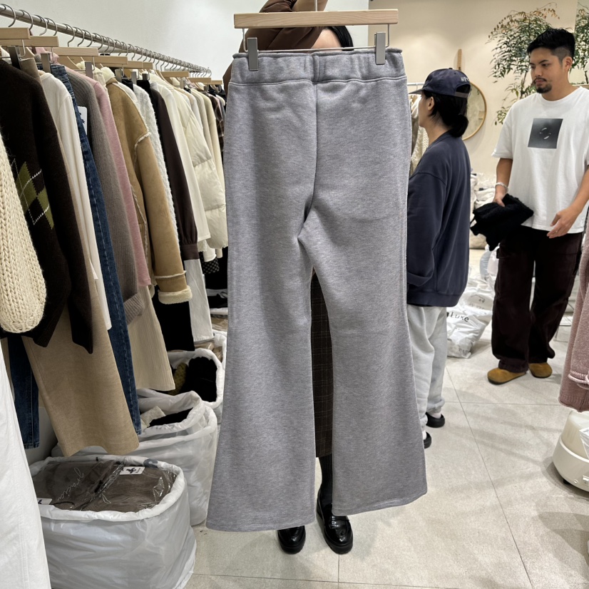 GRACIA韓國代購㊣女士新品休閑推薦熱賣時尚休閑褲加絨羊毛GRACIA休閑褲
