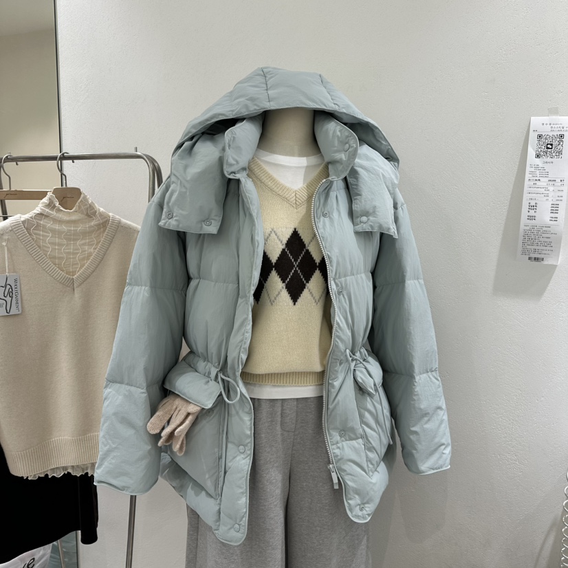 GRACIA東大門㊣實拍女士新款人氣熱賣職業時尚短款羽絨服鴨絨GRACIA短款羽絨服圖色2