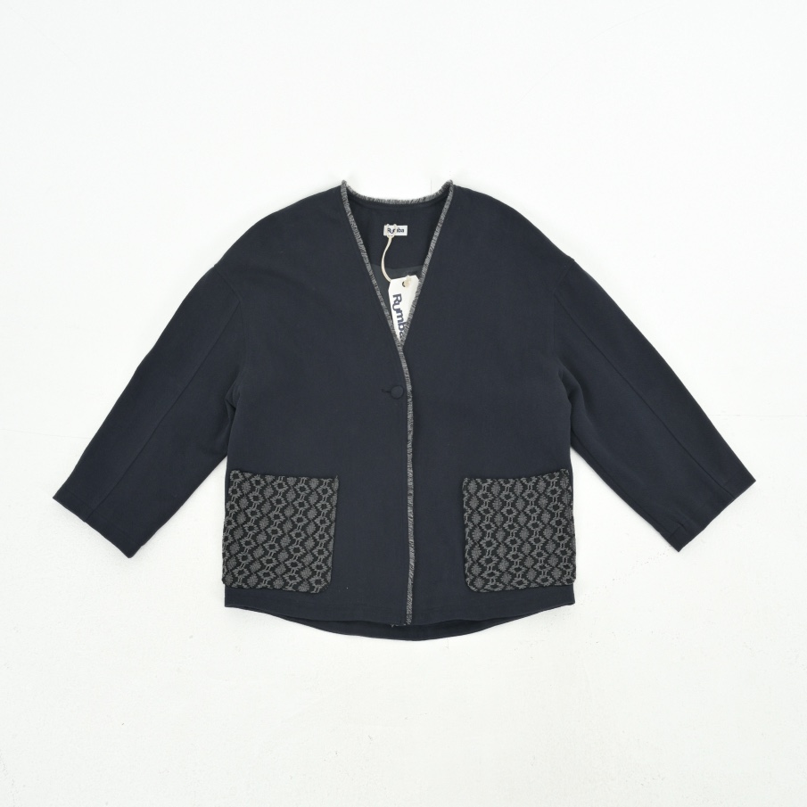 RUMBA東大門㊣代購女士新品休閑25秋冬人氣熱賣推薦夾克羊毛衫RUMBA夾克圖色2