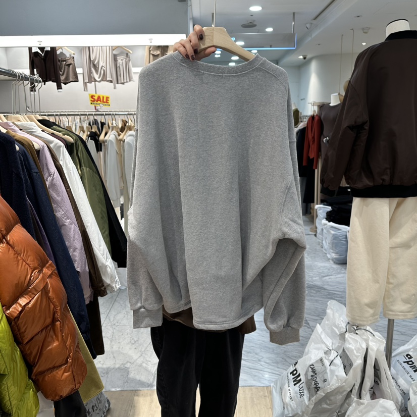 REVE-L韓國直郵㊣女士新品熱賣25秋冬休閑推薦職業衛衣加絨REVE-L衛衣