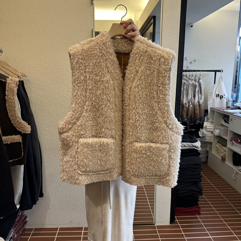 CHOI-L韓國直郵㊣女士新品時尚休閑職業25秋冬人氣馬甲雙面CHOI馬甲