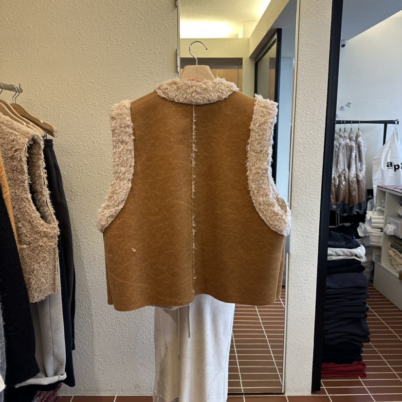 CHOI-L韓國直郵㊣女士新品時尚休閑職業25秋冬人氣馬甲雙面CHOI馬甲