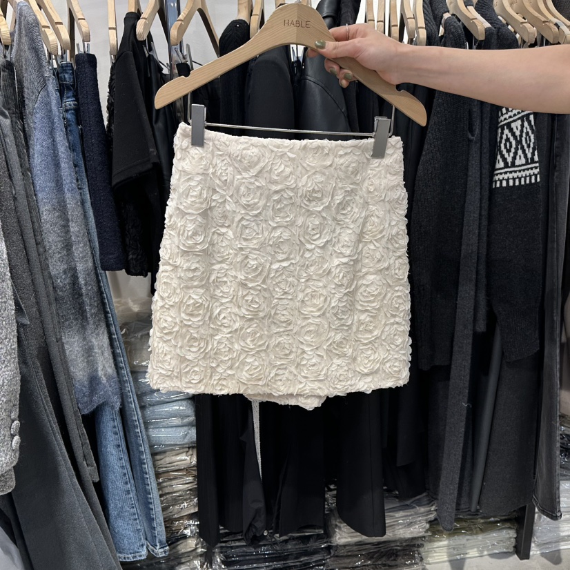 HABLE東大門㊣代購女裝新款時尚推薦熱賣職業25秋冬休閑短裙HABLE短裙圖色1