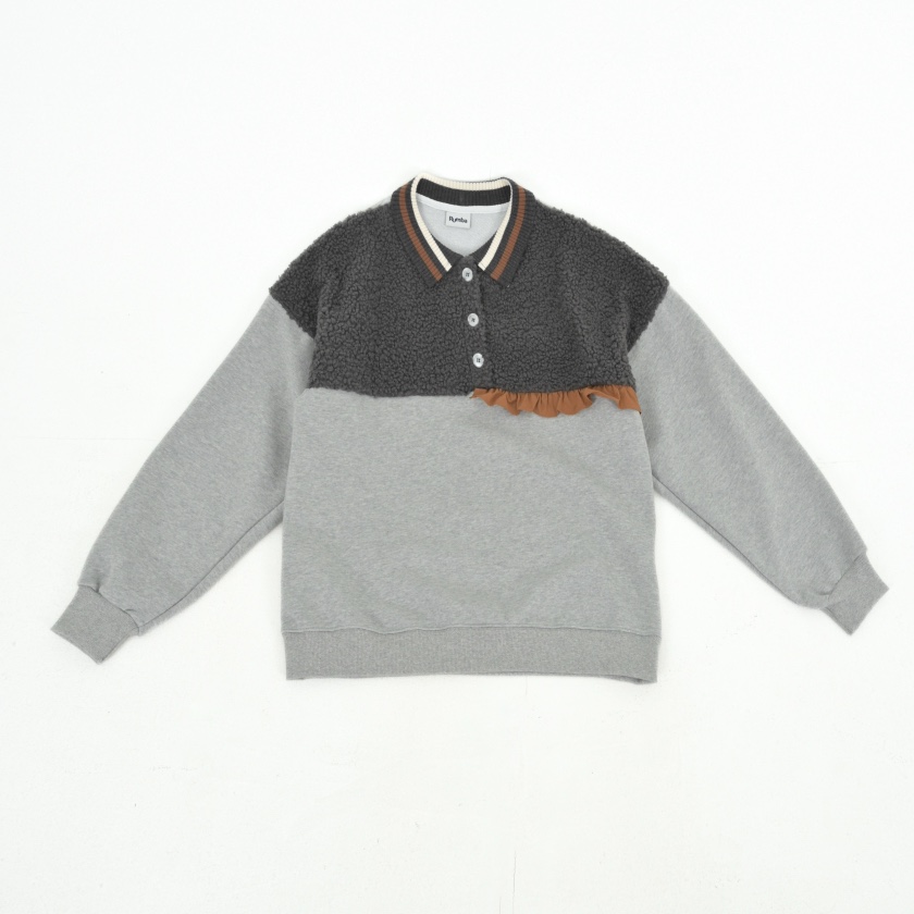 RUMBA東大門㊣代購女士新款熱賣休閑推薦人氣25秋冬職業衛衣RUMBA衛衣圖色1