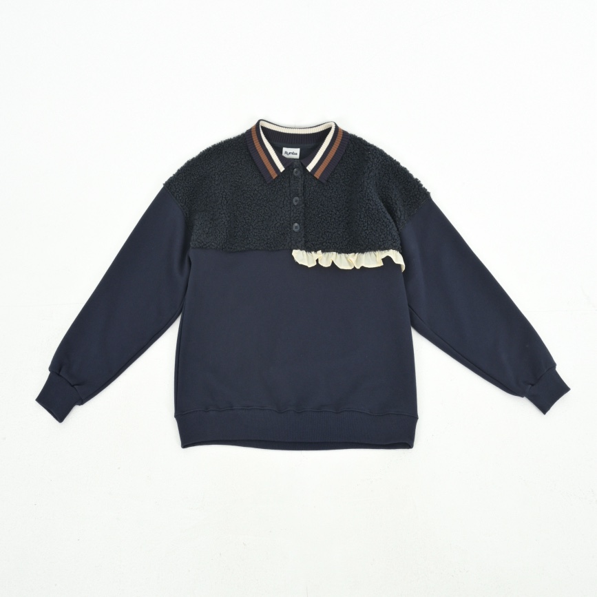 RUMBA東大門㊣代購女士新款熱賣休閑推薦人氣25秋冬職業衛衣RUMBA衛衣圖色2