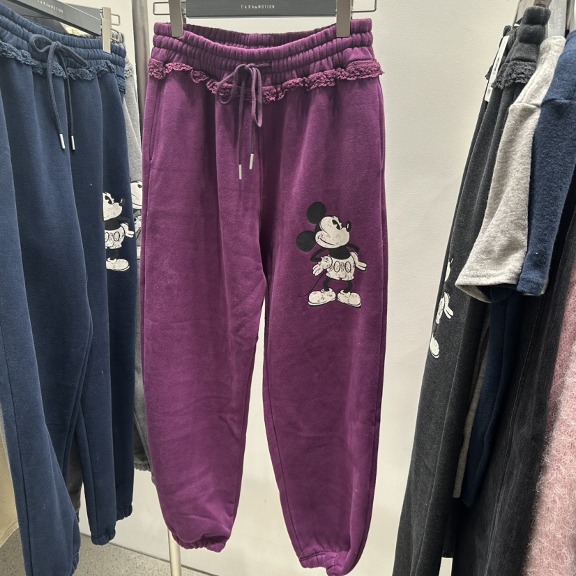 TARABY MOTION韓國代購㊣女士新品推薦熱賣25秋冬休閑褲加絨TARABY MOTION休閑褲圖色2