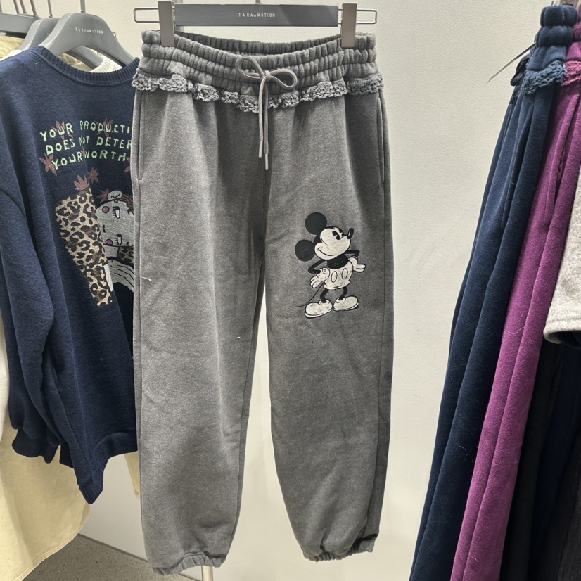 TARABY MOTION韓國代購㊣女士新品推薦熱賣25秋冬休閑褲加絨TARABY MOTION休閑褲圖色3