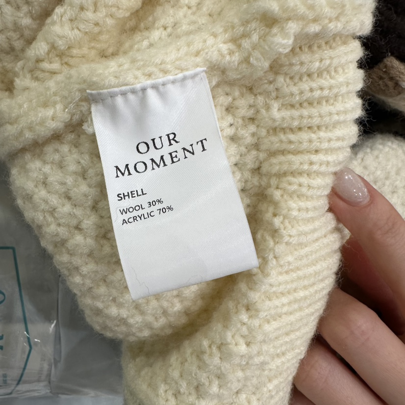 OURMOMENT東大門㊣實拍女士新品時尚人氣休閑推薦職業針織衫OURMOMENT針織衫