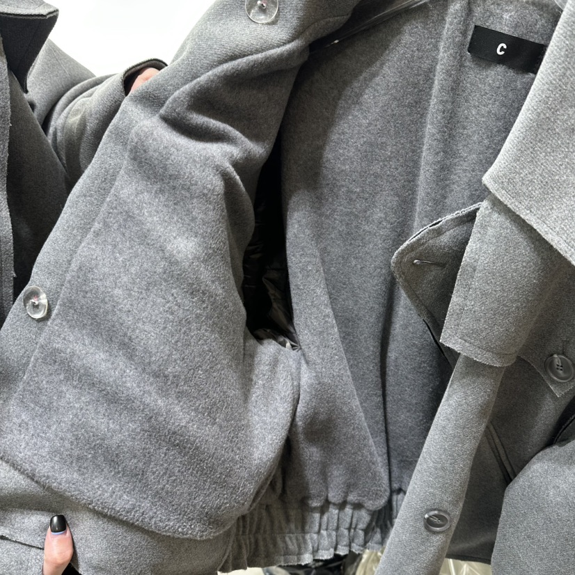 CHEAP-CHIC東大門㊣代購女士新品休閑人氣職業25秋冬夾克加絨棉CHEAP-CHIC/CHARLES THE SECOND夾克