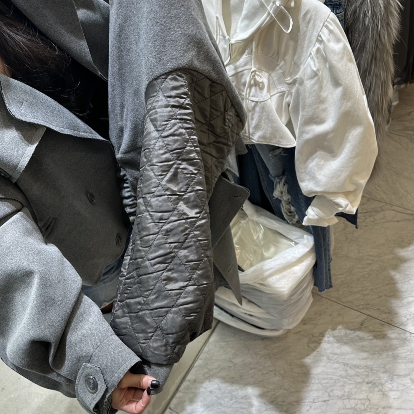 CHEAP-CHIC東大門㊣代購女士新品休閑人氣職業25秋冬夾克加絨棉CHEAP-CHIC/CHARLES THE SECOND夾克