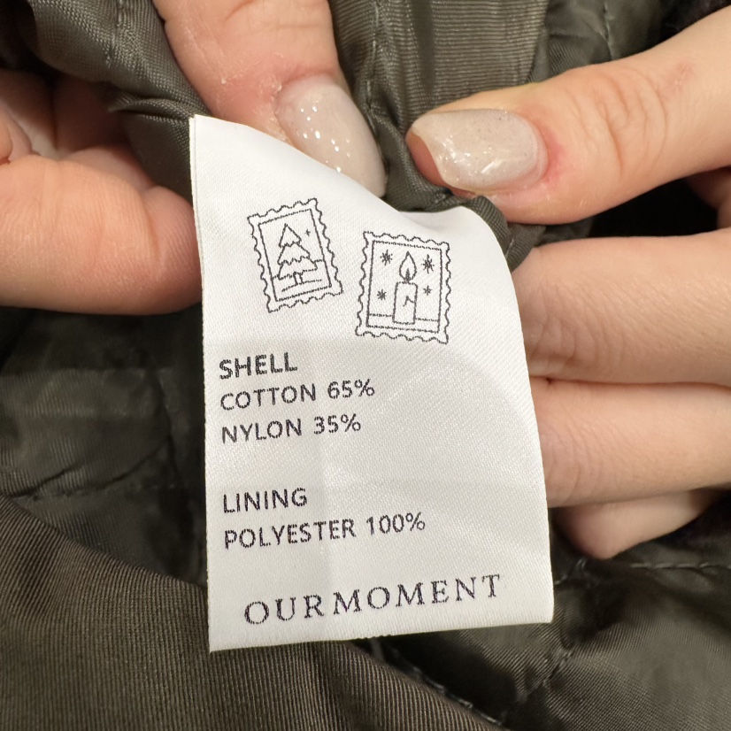 OURMOMENT東大門㊣實拍女士新款職業時尚休閑25秋冬長款棉服OURMOMENT長款棉服