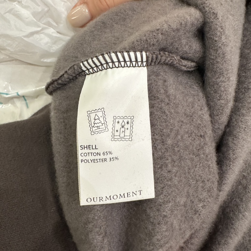 OURMOMENT東大門㊣代購女裝新款熱賣職業人氣時尚衛衣加絨拉鏈OURMOMENT衛衣