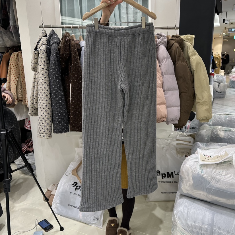 OURMOMENT東大門㊣代購女士新款休閑職業25秋冬熱賣人氣休閑褲OURMOMENT休閑褲