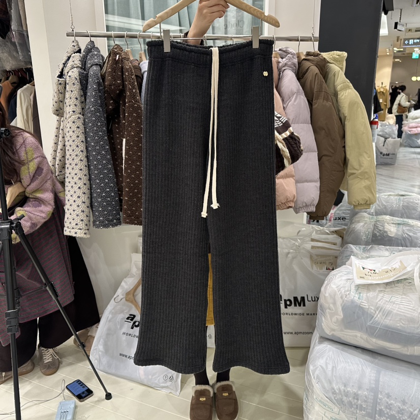 OURMOMENT東大門㊣代購女士新款休閑職業25秋冬熱賣人氣休閑褲OURMOMENT休閑褲圖色2