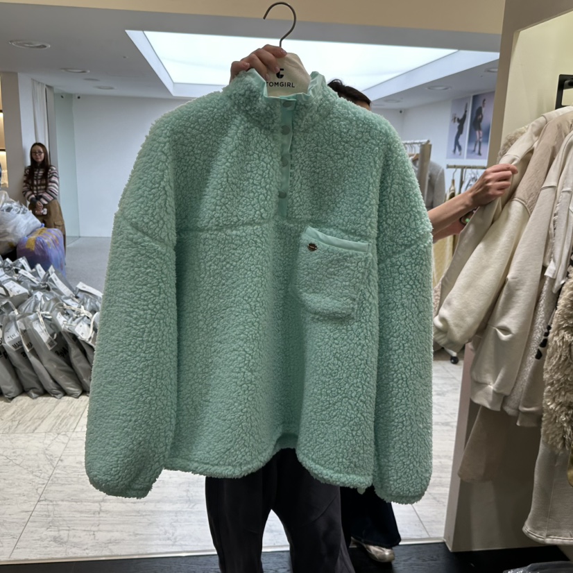 TOMGIRL韓國代購㊣女士新品熱賣時尚休閑推薦職業25秋冬衛衣TOMGIRL衛衣圖色1