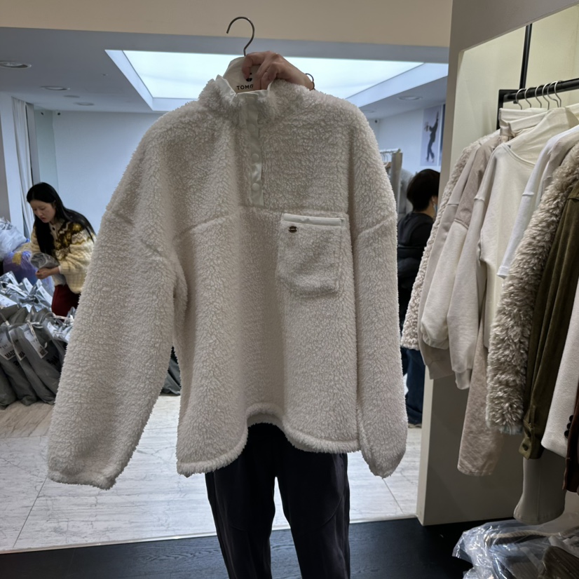 TOMGIRL韓國代購㊣女士新品熱賣時尚休閑推薦職業25秋冬衛衣TOMGIRL衛衣圖色2