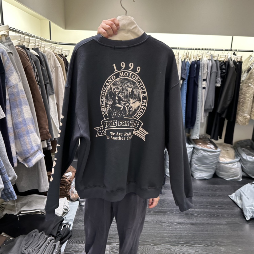 TOMGIRL東大門㊣直郵女裝新款25秋冬推薦職業時尚人氣衛衣抓絨TOMGIRL衛衣