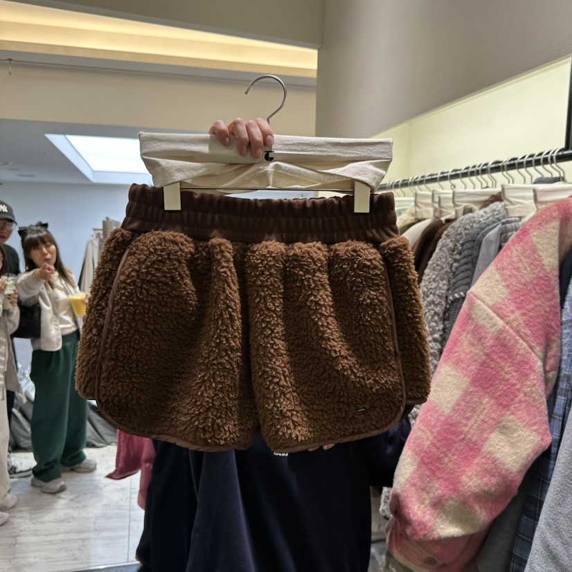 TOMGIRL韓國直郵㊣女士新款推薦休閑25秋冬熱賣職業時尚短褲TOMGIRL短褲圖色2