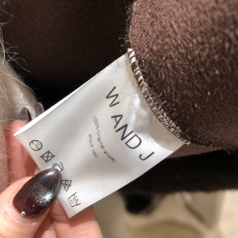 W AND J東大門㊣實拍女士新品25秋冬休閑熱賣推薦夾克貂皮W AND J夾克