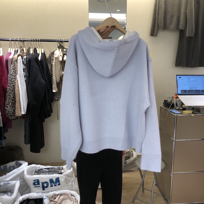 W AND J韓國代購㊣女裝新款休閑時尚職業熱賣推薦人氣針織衫W AND J針織衫