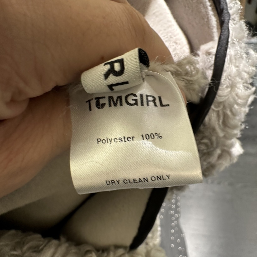 TOMGIRL東大門㊣實拍女裝新款休閑人氣推薦職業短款大衣羊毛TOMGIRL短款大衣