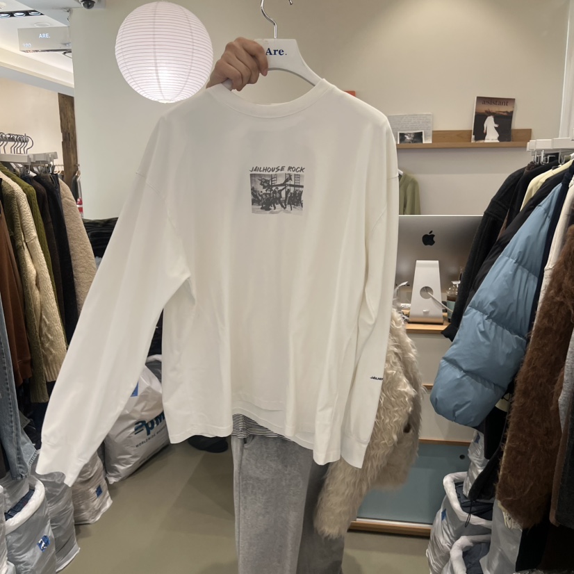 ARE東大門㊣直郵女裝新品熱賣推薦人氣25秋冬休閑職業長袖T恤ARE YOU/ARE長袖T恤圖色3